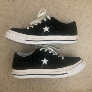 One Star Converse Suede